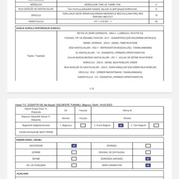 İBB - İstanbul Büyükşehir Belediyesi Engelli İndirimim İptal Mi Edildi?