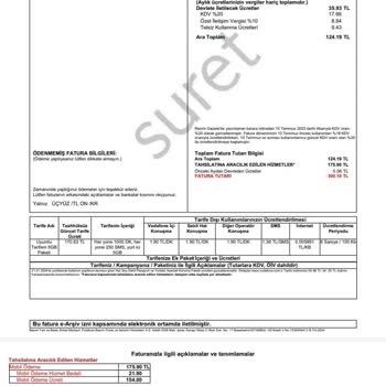 Vodafone İzin Dışı Abonelik Ücretlendirmesi.
