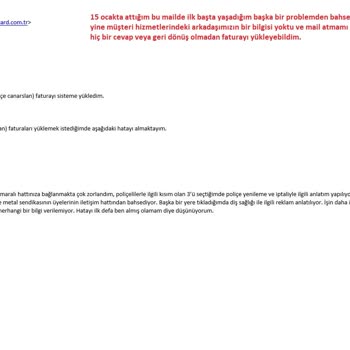 Bupa Acıbadem Sigorta Haftalarca Sürebilecek Bekleme Süreleri, Fiyasko