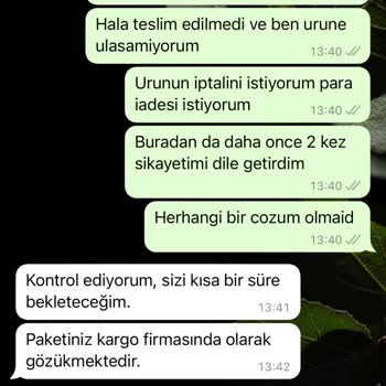 Zara'dan Aldığım Ürün Teslim Edilmedi Ve Zara Bu Durumu Çözemedi