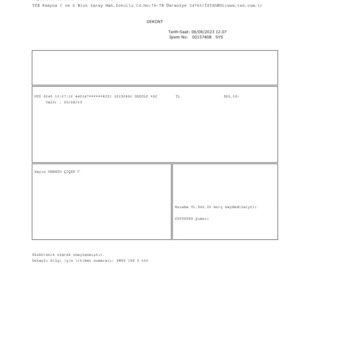 TEB Talep Dışı Para Çekimi