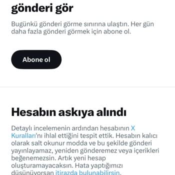 Twitter Hesabım Sebepsiz Yere Kapatıldı!