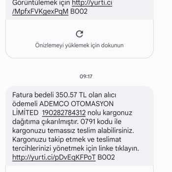 Yurtiçi Kargo Şikayet Telefon Sorunu