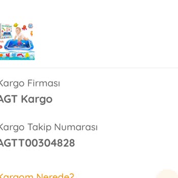 Ebebek Siparişim Kayıp Kargoda Kaybettiler