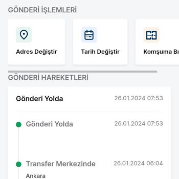 Kars Trendyol Express Kargomu Getirmiyor