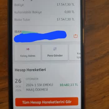 ING Bankası Emekli Maaşıma Bloke Koyması