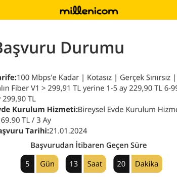 Millenicom İnternet Bağlantı Krizi Ve İletişim Sorunu!