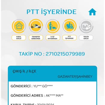 PTT Kargo Elemanı Yalan Söylüyor