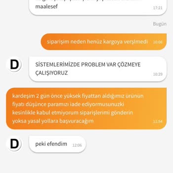 Trendyol Dan Verilen Siparişin İptali