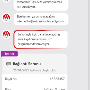 Vodafone Net İnternet Hizmeti Sorunu