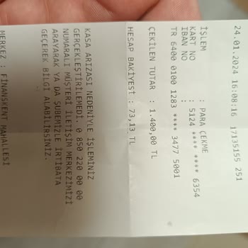 Ziraat Kartı İle Halkbank ATM'sinde Para Çekme İşlemi