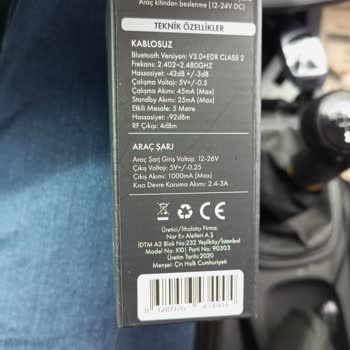 Migros Bood Tecnology Araç Kiti