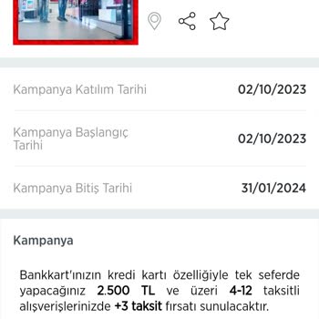 Ziraat Bankası  Bankkart Kampanyası Şartlar Sağlandı ParaPuan, Taksit Verilmedi