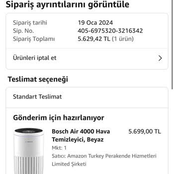 Amazon Türkiye'de Hasarlı Ürün Sorunu Ve Müşteri Hizmetleri Şikayeti