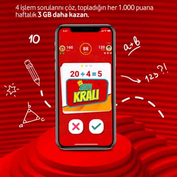 Vodafone Cüzdanımın Dibinde Uygulaması.