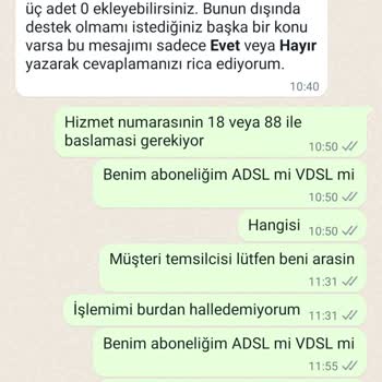Millenicom 10 Haneli Abone Numaramı Öğrenemiyorum.