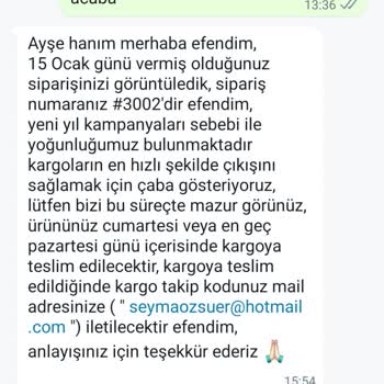 DharmaCaim Yemek Kabı Siparişimde Yaşanan Gecikme Sorunu