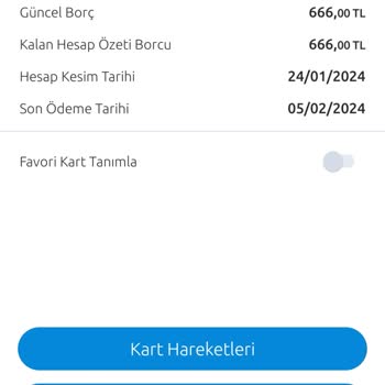 Yapı Kredi Yıllık Kart Ücreti