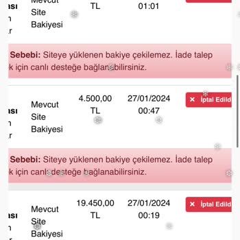 Vatan Game Hesabındaki Paramı Çekemiyorum