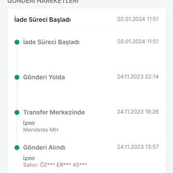 Trendyol Express İle Gönderilen Trendyol Kargom Kayıp!