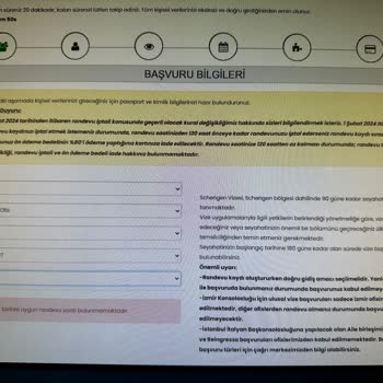 İData İtalya Schengen Vize Randevu Başvurusu