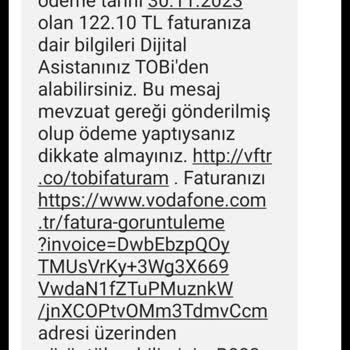 Vodafone Sözleşmeye Uymuyor Fazla Fatura Çıkarıyor