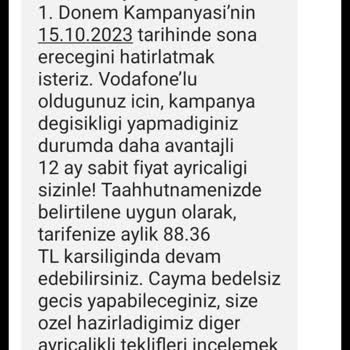 Vodafone Sözleşmeye Uymuyor Fazla Fatura Çıkarıyor