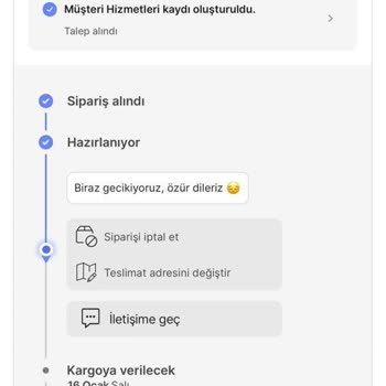 Hepsiburada Online Alışveriş Sitesinde Ürün Tedarik Ve Teslimat Problemi