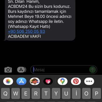Acıbadem Vakfı (Burs Başvurusu) Acibadem Vakfi Bursu