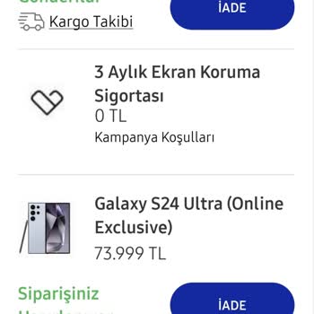 Samsung Siparişim Hala Elime Ulaşmadı!
