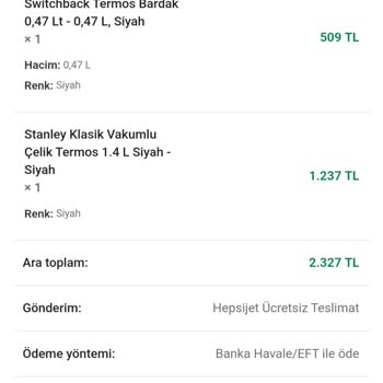 Termos Market - Bardak Deposu Sipariş Takibi Yapamama Sorunu