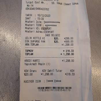 A101 Değişim Sıkıntısı Ve Ürün Arızası