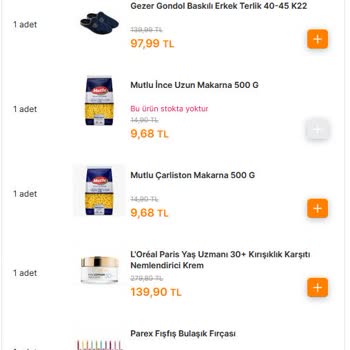 Migros 4 Adet Ürünümü Yanlış Getirdi