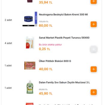 Migros 4 Adet Ürünümü Yanlış Getirdi