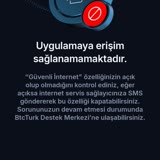 BTC Türk Güvenli Giriş Hatası