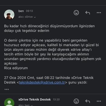 xDrive Oyuncu Koltuğunda Yaşanan Kalite Sorunları