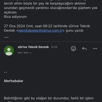 xDrive Oyuncu Koltuğunda Yaşanan Kalite Sorunları