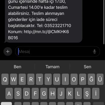 MNG Kargo Kargom Yine Geri İade Edildi!