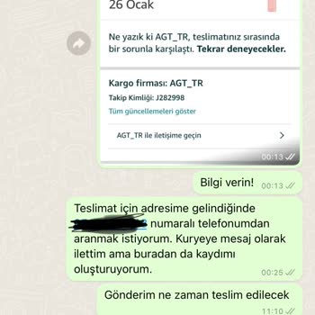 AGT Kargo Hizmetlerinde Yaşanan İletişim Sorunları