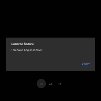 Omix X400 Kamera Hatası