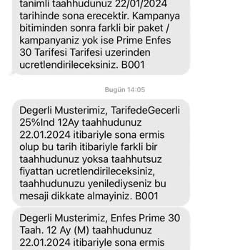 Türk Telekom'un "bana Özel" Paket İndirimini Onaylamaması