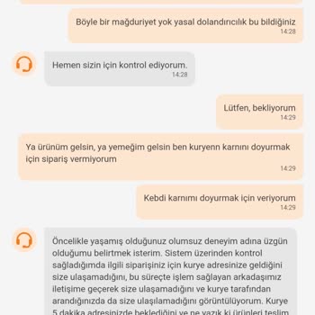 Trendyol Yemek Tarafından Yemek Parama El Konuldu. Detaylar İçin Tıkla