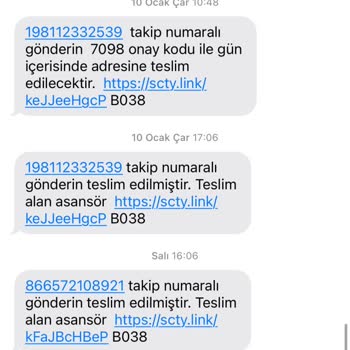 Scotty Kargom Asansöre Teslim Ediliyor