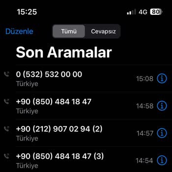 Digiturk 08504841847 Numaraya Dikkat
