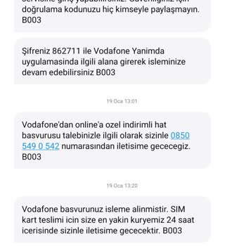 Vodafone Numara Taşıma Vaatlerine Uymuyor