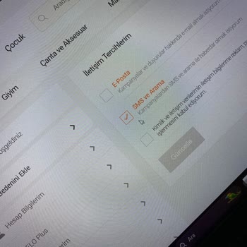 FLO Ayakkabı FLO İletişim İzni Güncelleme Sorunu