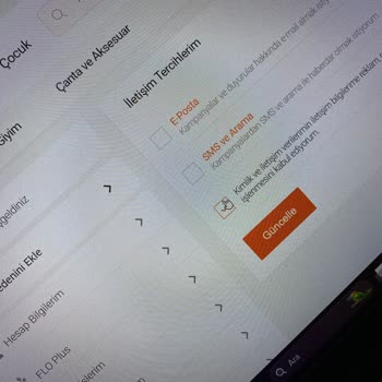 FLO Ayakkabı FLO İletişim İzni Güncelleme Sorunu