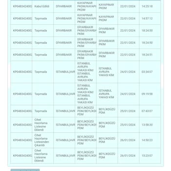 PTT Kargo Dağıtıma Çıkmadı Beylikdüzü PDM