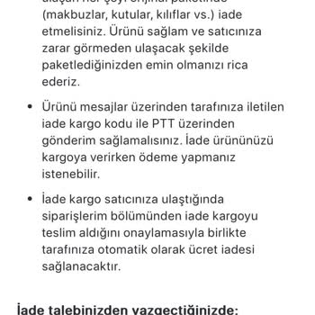 Gardrops İade Kargo Ücreti Saçmalığı