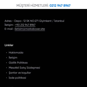 Boxerdunyasi. Online Boxerdunyasi. Online Alışverişte Yanıltıldım!